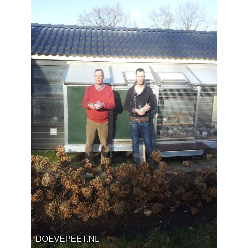 1134 Bon  1.26 J.C. (Hans) van Vliet, Nijkerk – 2 jonge duiven 2026