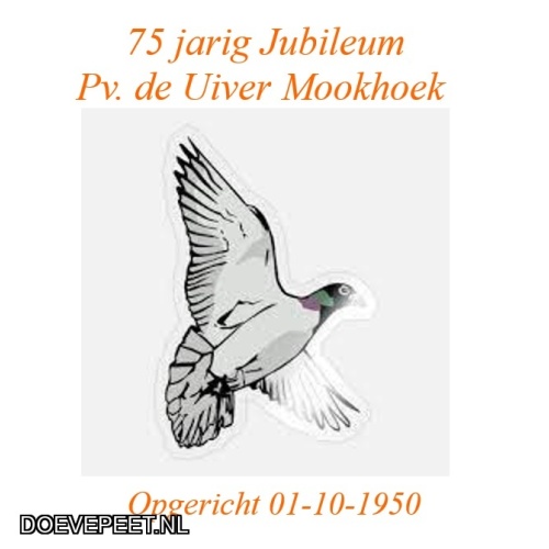 1703 Bon 1 Comb. van Eck Krimpen a/d Ijssel 1 jonge duif vanaf maart 2026 i.o