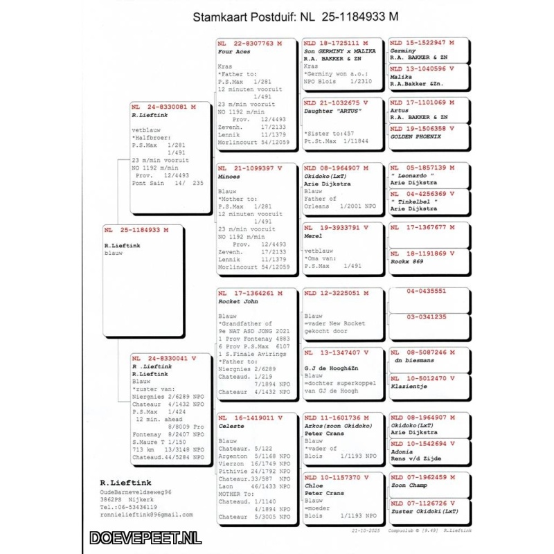 1134 Bon  3.6 Ronnie Lieftink, Nijkerk – laat jong  2025