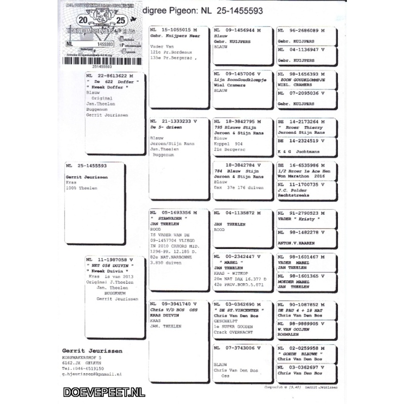 GJ Koop 12 1455593-25 Doffer